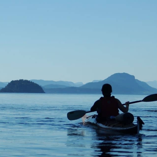 Paddling the Channel Islands